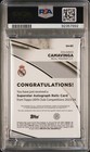 2023-24 Topps Uefa Cc Eduardo Camavinga Foilfractor 1 1 Patch Auto Psa 8 Auto 10