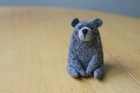 Bear By Stowawaystoys - Needle Felted Wool Sculpture Art Toy Ooak Handmade