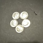 Lot Of 5 Us Roosevelt Dimes 1964 Bu Silver 10c Business Strike P d