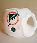 Vintage Miami Dolphins Football Helmet Mug Coffee Cup - 1986 Sports Concepts