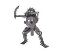 Metal Predator With Shield   Sword Action Figure