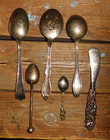 6 Lot Vtg Silverware Plate International Silver Co Rogers Oneida Gm 1919 Ep Ware