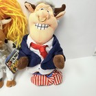 Meanies Infamous Plush Lot Bill Clinton Madonna Tyson Stern Nicholson Jagger