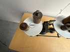 Vintage Cenco Central Scientific Co  Antique Cast Iron Balance Scale With Milk G