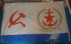 Rare Soviet Navy Chief Of Staff Flag Ussr 1990  Original  175  114 Cm