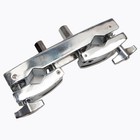 Silver Cymbal Stand Multi-clamp Drum Mount Holder Adjustable Quick Release