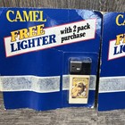 Vintage Pair Of Cool Camel Cigarette Lighters
