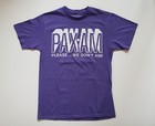 Pax-am Records  ryan Adams  Authentic Original T-shirt  lavender  Size M 