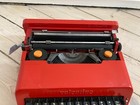 Olivetti Valentine Typewriter - Fully Working  Original Case And Ribbon Included