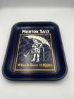 Morton Salt Girl With Umbrella Tin Tray