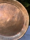 Vintage Large Hand Hammered Copper Tray 21 5    Beautiful Patina 