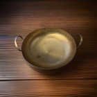 Thai Traditional Wok Brass Pan Home Cooking Food   Dessert Medium Size Thai Chef