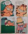 Lot Of 10 Assorted Ambassador Garfield Greeting Cards Unused No Envelopes Read 