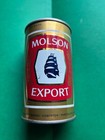 Old Vintage  molson Export Ale  S s Empty Beer Can   Montreal Quebec Canada Boat