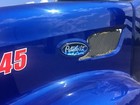 3 Peterbilt Blue Flame Hood   Grille Decal Emblems Flames 359 379 378 353 377  1