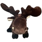 Ganz Webkinz Brown Moose Wildlife Plush Stuffed Animal Hm375 No Code Clean