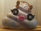 White 2018 Mga Poopsie Poop Surprise Toy Carrying Case Multi Compartments