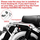 For Harley Street Glide Road King 1997-2008 Back Rest Backrest Sissy Bar Rack