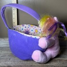 My Little Pony Easter Basket New With Tag Lavender Pink      See Description    