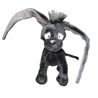 Neopets Gelert Black Stuffed  Plush Toy 7  2004 Vtg Rare