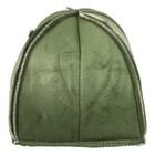 Pet Warm Nest For Hamsters Green Plush Small Animal Bed Durable Winter Comfort