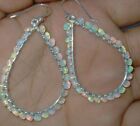 925 Sterling Silver Natural Ethiopian Opal Gemstone Dangle Earring Gift Jewelry