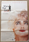Madonna Who s That Girl Original Vintage 1987 One Sheet Poster
