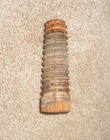 Nice Clear Cd 190 191 Hemingray Two Piece Transposition Glass Insulator  b 