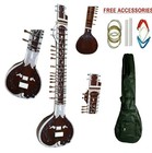 Professional Indian Electric Travel Sitar Tun Wood Classical   Bag   Strings