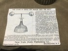 Sage s Revolving Mirror - Vintage Original  Instructions On Bottom   works Well