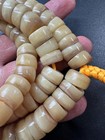 Handmade 108-bead Camel Bone Mala Necklace 14mm Beads   32 Inch Tibetan Buddhis