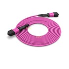 1-100m Mpo Male To Mpo Male Om4 8 12 Core Fiber Optic Patch Cord Mtp To Mtp Lot