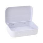 Metal Tins With Cover Practical Storage Box For Small Item Practical Hinged Tins