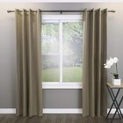 29653-36br Marble Ball Single Curtain Rod Set  36 To 72 Inches  Brown