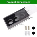 Baseball Display Case  Baseball Holder Display Case For 3 Balls  With Acrylic   