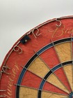 Vintage Antique Cork Budweiser Dart Board  Mid Century Single Sided Americana