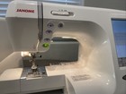 Janome Memory Craft Mc10001 Computerized Sewing Embroidery Machine Turns On Asis