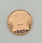 1 Ounce  999 Copper Round In Walking Liberty Design- Stocking Stuffer