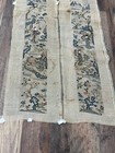 Gorgeous Antique Chinese Silk Gauze Sleeve Bands With Fantastic Details   Design