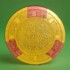 Rare Vtg 101 Club Bonbeck Defunct Las Vegas Vintage  5 Casino Poker Chip W  Case