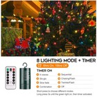 Christmas Lights With Remote  66ft 200 Led Outdoor String Light With Timer      