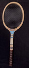 Vtg Wilson Billie Jean King Pro Wooden Tennis Racquet W  Wingnut Press Brace
