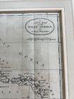 Beautifully Framed - 1784 - A New Map Of The West Indies By J  Bailey - 19  X 26