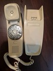 Vintage Itt Wall Mount Phone Beige Rotary Dial Retro