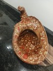 Atlantic Mold Cornucopia Thanksgiving Fall Horn Of Plenty Vintage Brown Orange