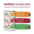 Purina Beneful Wet Dog Food Variety Pack  Medleys Tuscan  Romana 3 Oz  Cans   30