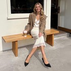  s High Stiletto Heels Closed Pointed Toe Dress Pumps Shoes For Wedding Work    