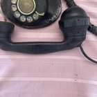 Vtg 1930 s Western Electric Co   Usa Black Rotary Desk Phone Model E6
