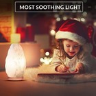 Himalayan Glow Natural Crystal White Salt Lamp Night  pack Of 2   