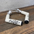 Vintage Onza Cwa Bar Ends White 22 2 Mm Climbing Bars  Mountain 1990s L Bend